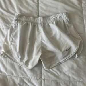 White Nike Shorts